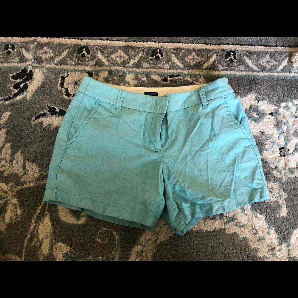 J crew turquoise short